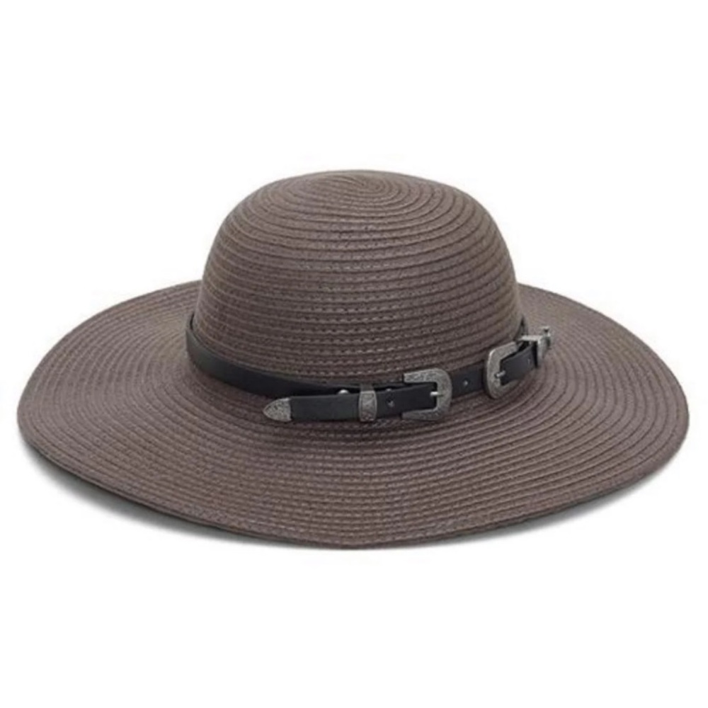 Floppy Double Buckle Hat NWT